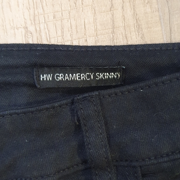 Nanette Lepore high waist Gramercy Skinny Jeans, black, size 8 - Picture 5 of 5